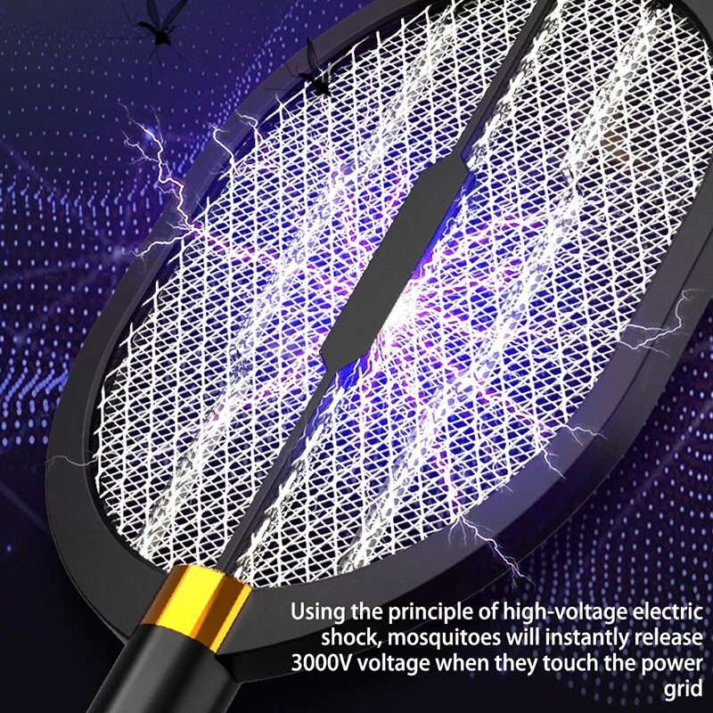 3 v 1 LED lampa na zabíjanie komárov 3000V elektrický zabijak hmyzu USB nabíjateľná mucholapka Domov Produkty Náradie