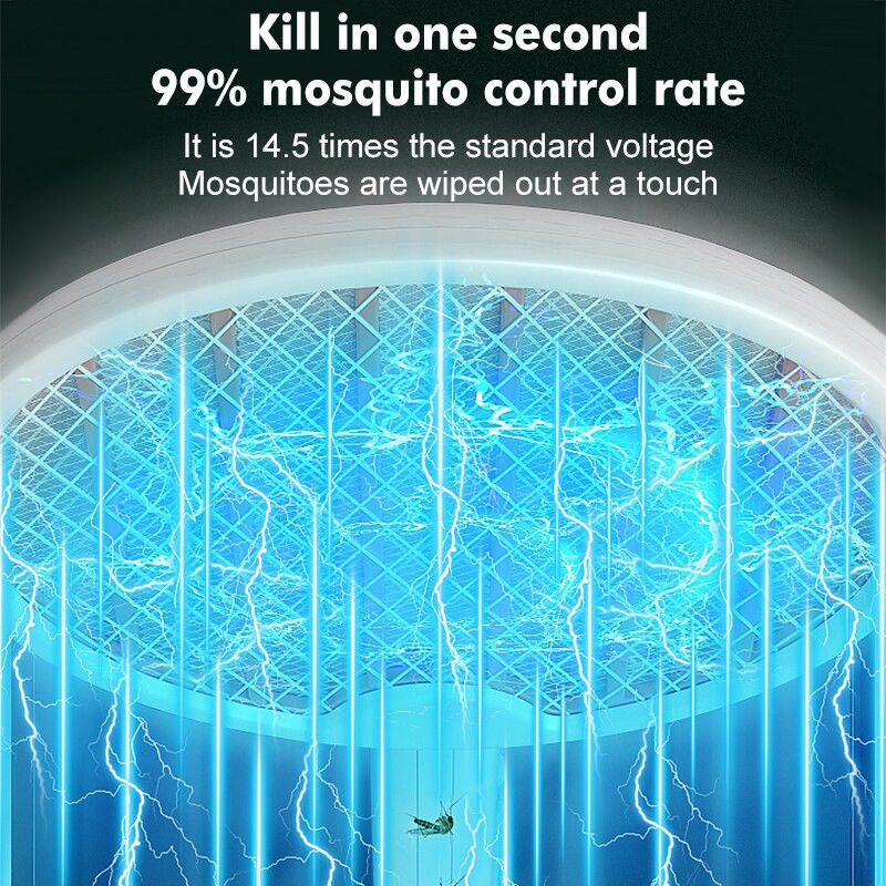 Naujas sulankstomas elektrinis vabzdžių naikintuvas su UV lempa Įkraunamas vabzdžių musių gaudytuvas Vasarinis musių vabzdžių naikintuvas vabzdžių gaudyklei