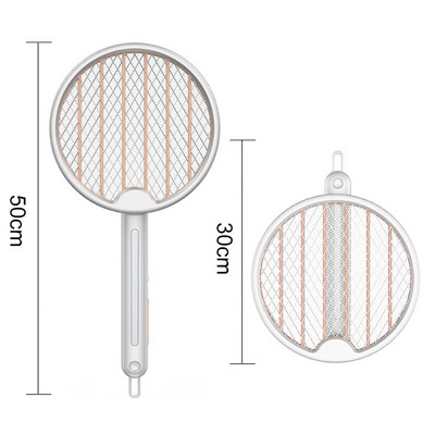 Sulankstomas elektrinis vabzdžių naikintuvas su UV lempa Įkraunamas vabzdžių musių gaudyklė Vasarinė musių vabzdžių naikintuvo raketė