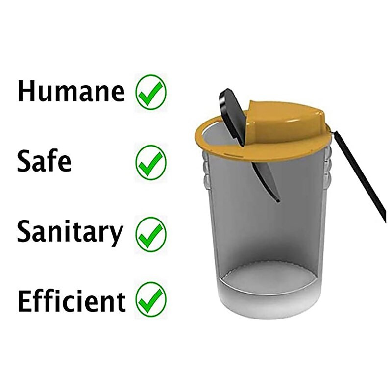 Jednoduchá výklopná a posuvná pasca na myši s vekom, humánna alebo smrteľná pasca, štýl opakovane použiteľných plastových inteligentných pascí na myši, štýl viacerých