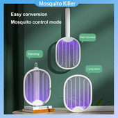 Sulankstomas elektrinis uodų naikintuvas vabzdžių raketė USB įkraunama uodų svaidyklė Kill Fly Bug Zapper Flies Killer Trap