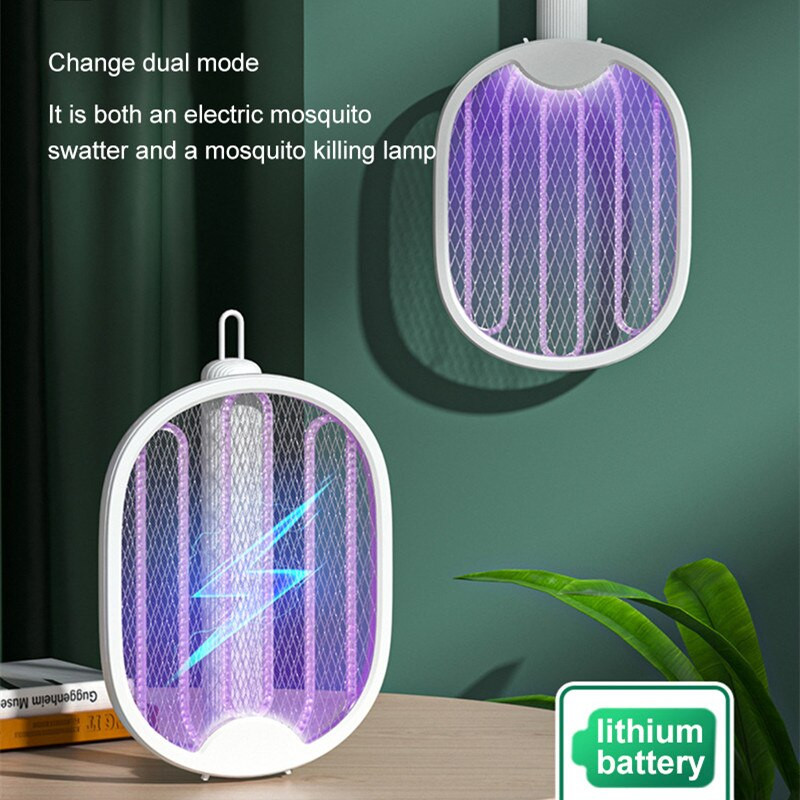 Sulankstomas elektrinis uodų naikintuvas vabzdžių raketė USB įkraunama uodų svaidyklė Kill Fly Bug Zapper Flies Killer Trap