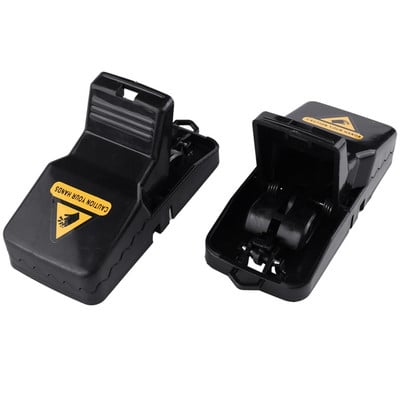 2x Mouse Trap Mouse Finger Live Trap Patkánycsapda Fekete