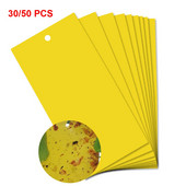 Šiltnamiui Namui Sodui Skraidantis vabzdžių gaudymo kontrolinis lipdukas 30/50 vnt.