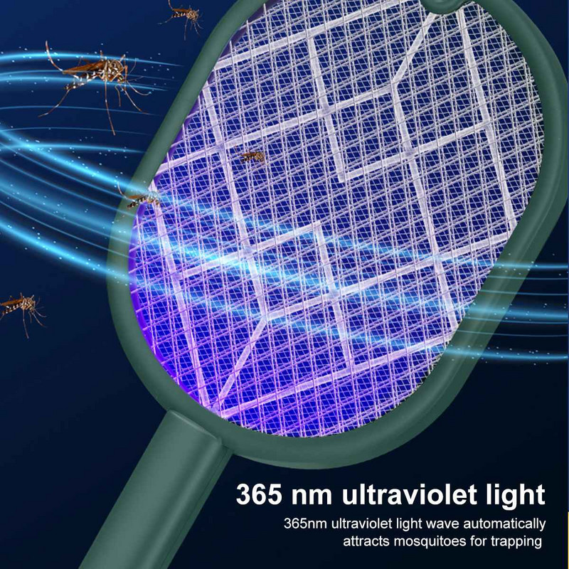 4000 V elektrinė vabzdžių raketė, svaidyklė, USB įkraunama vasaros uodų svaidyklė, naikinanti musių vabzdžių gaudykles