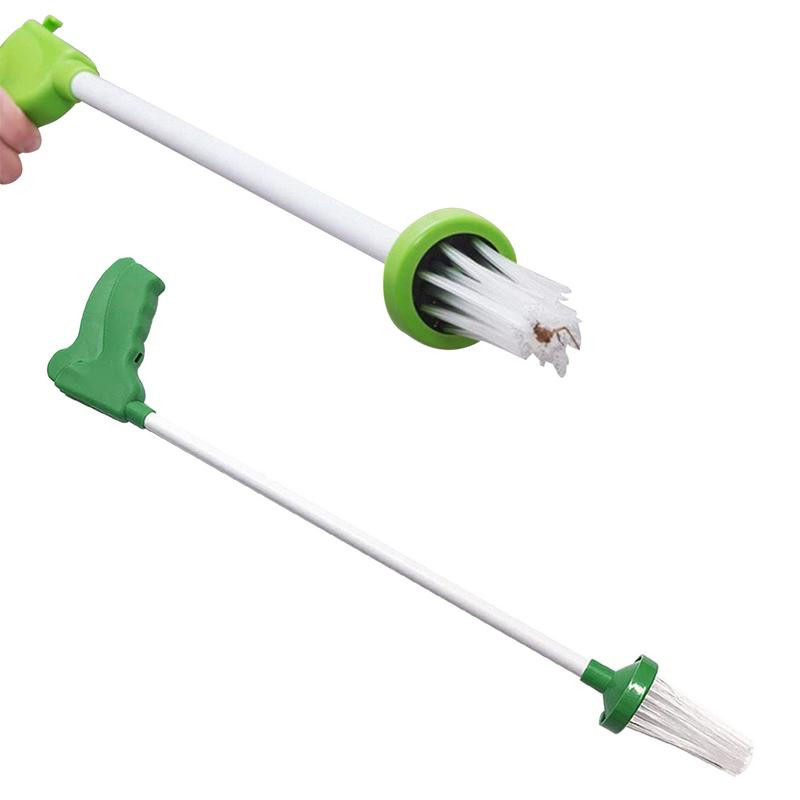 Voras ir vabzdžių gaudytojas Rankinis vabzdžių gaudyklė, ilga rankena vabzdžių gaudyklė Kelionės laimikis vorai Vabzdžių žala