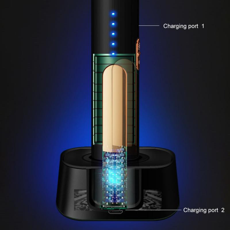 2 viename elektrinis uodų naikintuvas USB įkraunamas LED tylus nuo vabzdžių kenkėjų naikintuvas uodų naikintuvas