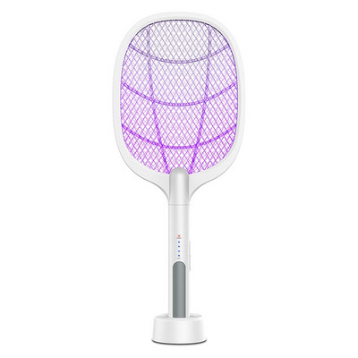 Rankinė elektrinė raketė nuo uodų, USB įkraunama skraidyklė, 2 viename, sulaikanti elektros smūgį Pat Killer uodų lempa