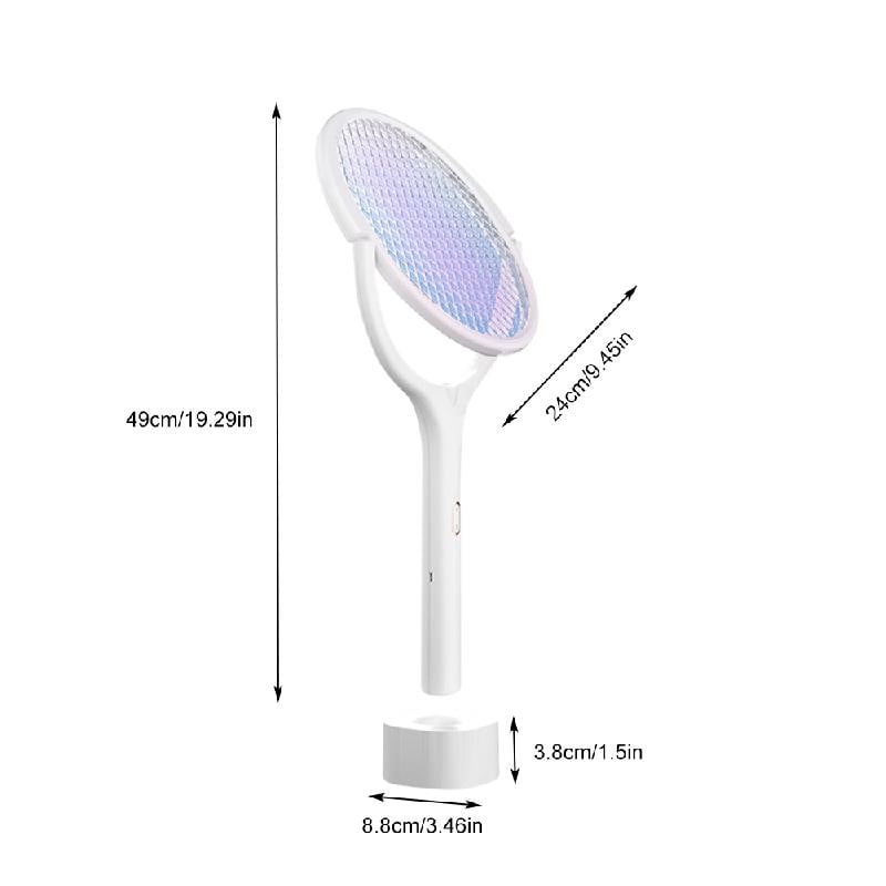 Nauja 5 viename elektrinė uodų naikintuvo lemputė 3500 V USB pakraunamo kampo reguliuojama elektrinė vabzdžių mušimo lazda