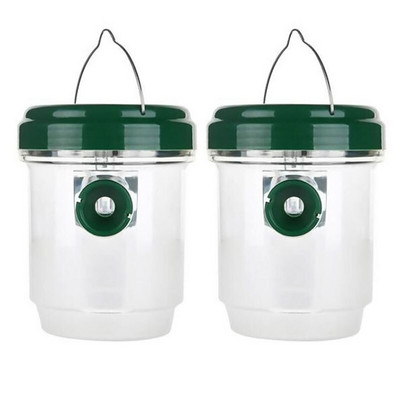 1/2 vnt Saulės vapsvų gaudyklė, atspari vandeniui lauke, pakabinama geltona striuke, saugus, netoksiškas bičių gaudyklė Širšių gaudyklė Daugkartinis bičių gaudytuvas