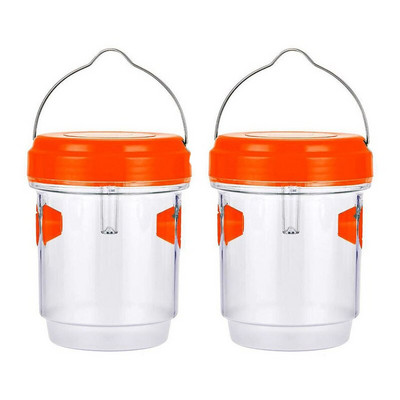 1/2 vnt Saulės vapsvų gaudyklė, atspari vandeniui lauke, pakabinama geltona striuke, saugus, netoksiškas bičių gaudyklė Širšių gaudyklė Daugkartinis bičių gaudytuvas