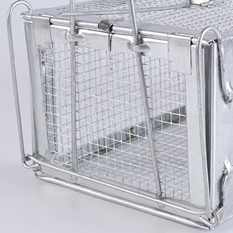 Capcană reutilizabilă pentru șoareci Cușcă de metal Soareci pentru rozătoare Prindetor de șobolani Produse pentru combaterea dăunătorilor Gadget-uri pentru uz casnic în aer liber