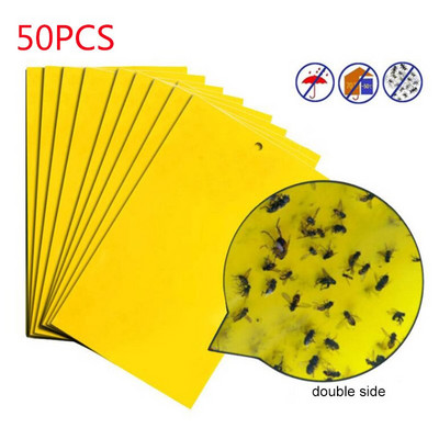 Snažne zamke za muhe, kukci, ljepljiva ploča, dvostrana hvataljka, lisne uši, insekti, suzbijanje štetočina, naljepnica s ljepilom za bijelu mušicu, tripa