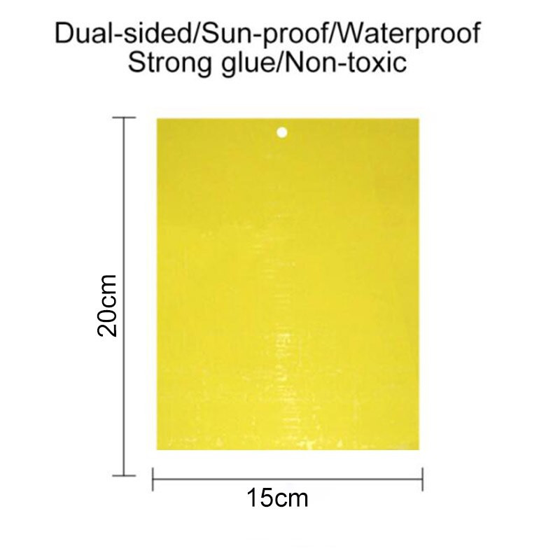 Snažne zamke za muhe, kukci, ljepljiva ploča, dvostrana hvataljka, lisne uši, insekti, suzbijanje štetočina, naljepnica s ljepilom za bijelu mušicu, tripa