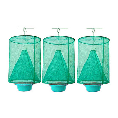 Lapač much, zabijak škodcov, opakovane použiteľný závesný lapač much, klietka, sieťové pasce na muchy, záhradný závesný lapač much, dropshipping