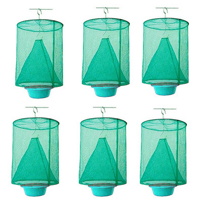 Lapač much, zabijak škodcov, opakovane použiteľný závesný lapač much, klietka, sieťové pasce na muchy, záhradný závesný lapač much, dropshipping