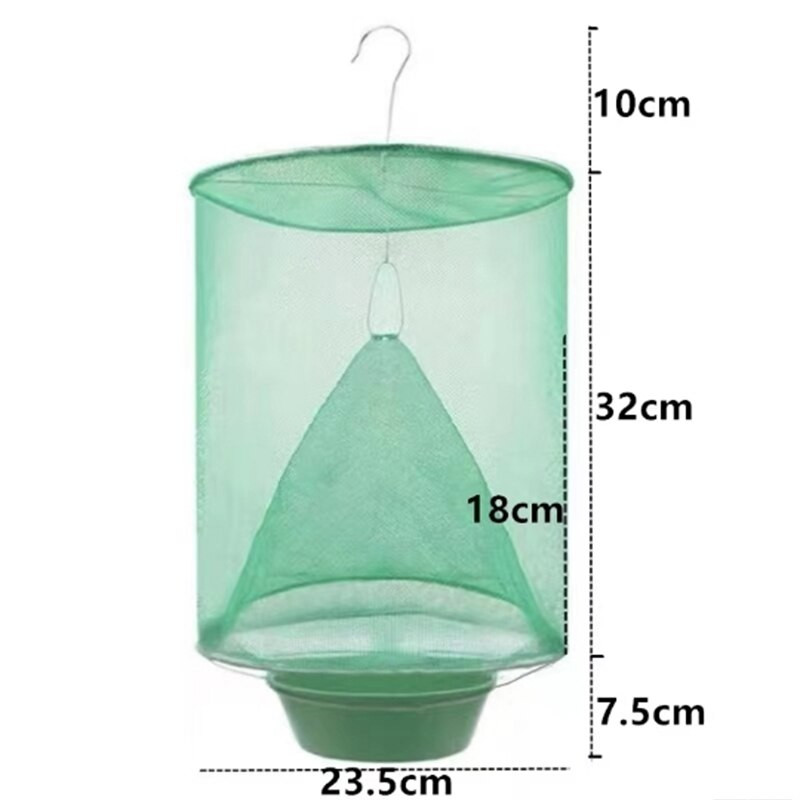 Lapač much, zabijak škodcov, opakovane použiteľný závesný lapač much, klietka, sieťové pasce na muchy, záhradný závesný lapač much, dropshipping