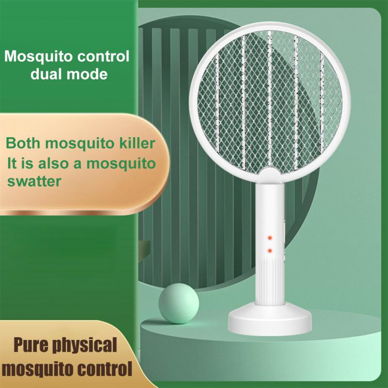 Karštas išpardavimas 3500 V elektrinė vabzdžių raketė, gaudyklės naikintuvas USB įkraunamas vasaros uodų gaudyklė