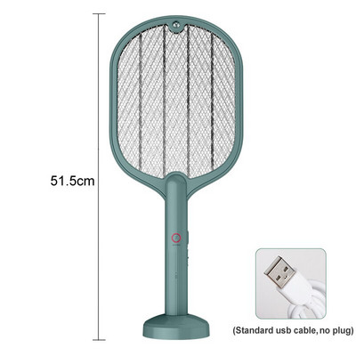 3000 V elektrinis musių naikintuvas su UV šviesa USB įkraunama LED lempa vasaros uodų gaudyklės raketė nuo vabzdžių vabzdžių