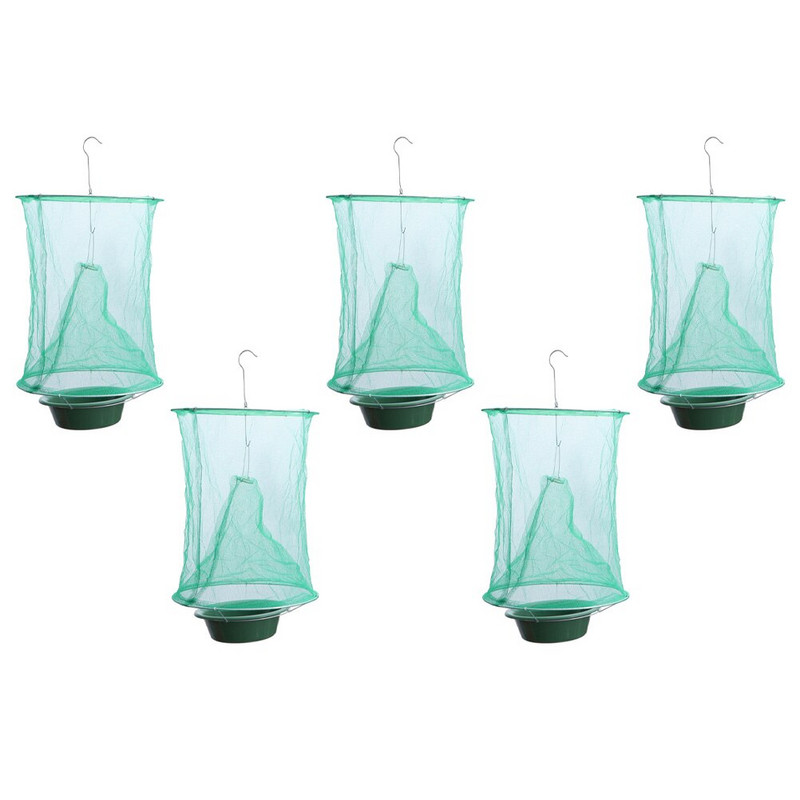 Lapač much, zabijak, ranč, vonkajšia závesná klietka do sadu, chytanie múch, klietky na odtrhávanie záhradných chrobákov, ovocie, opakovane použiteľný stabilný nástroj.