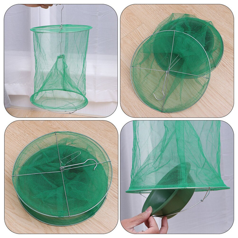 Lapač much, zabijak, ranč, vonkajšia závesná klietka do sadu, chytanie múch, klietky na odtrhávanie záhradných chrobákov, ovocie, opakovane použiteľný stabilný nástroj.