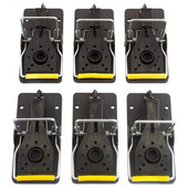 Pasca na myši, opakovane použiteľná a ľahko použiteľná, zacvakávacia, balenie 6 kusov