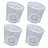 Lauko musių gaudyklės Sulankstomas pakabinamas musių gaudyklė sodo rančo sodui Aplinkai nekenksmingas musių gaudyklė, skirtas lauko sodo ūkiams