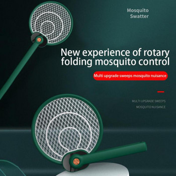 3000V електрическа мухобойка, сгъваема ръчна буболечка, лампа за унищожаване на комари, капан за вредители, градинска ракета против насекоми