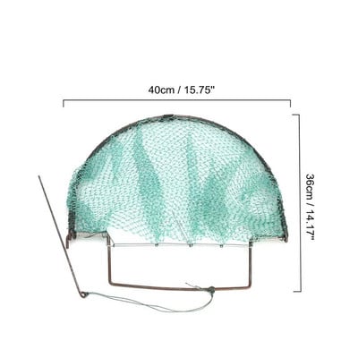 Nová sieť na vtáky 49x30cm, účinná humánna pasca na živé zvieratá, citlivá prepelica, humánne odchytávanie, záhradné potreby na kontrolu škodcov.