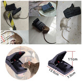 Domáca nástraha Snap Pružinová návnada Plastový lapač potkanov Kontrola škodcov Pasca na potkany Pasca na myši