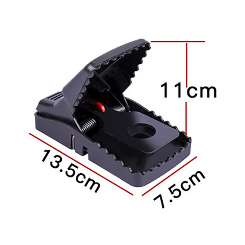 Domáca nástraha Snap Pružinová návnada Plastový lapač potkanov Kontrola škodcov Pasca na potkany Pasca na myši