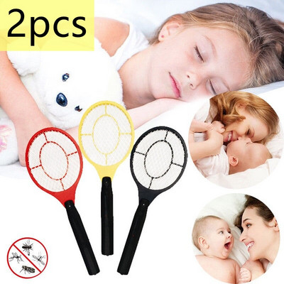 2 бр. Mosquito Killer Swatter Electric Flies Pest Control Repeller Bug Racket Mosquito Garden Pest Control Anti Insect Bug Zapper