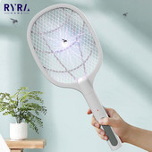 Elektrinis uodų naikintuvas 2 viename USB ličio baterijos UV uodų naikintuvas, lengvas vasaros vabzdžių raketės svaidiklis, miegamasis 3000 V