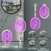 Sklopivi mliječ za komarce USB punjivi ubojica komaraca Kućanski aparat za električni udar Fotokatalizator za uništavanje insekata Unutarnji