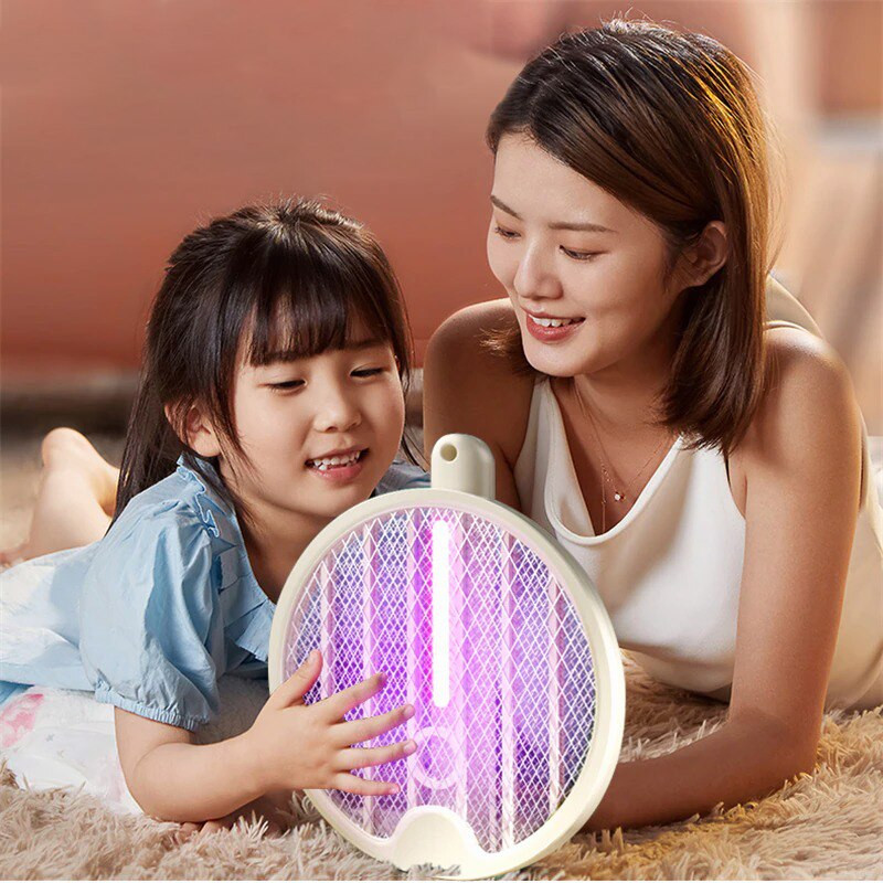 Sklopivi mliječ za komarce USB punjivi ubojica komaraca Kućanski aparat za električni udar Fotokatalizator za uništavanje insekata Unutarnji