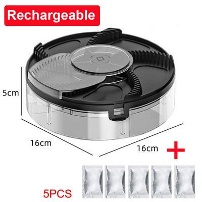 Capcană de muște electrică automată, cu încărcare prin USB, capcană pentru insecte dăunătoare, cu momeală, ucigaș de muște, pentru combaterea dăunătorilor pentru fermă de grădină.