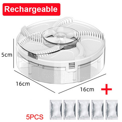 Capcană de muște electrică automată, cu încărcare prin USB, capcană pentru insecte dăunătoare, cu momeală, ucigaș de muște, pentru combaterea dăunătorilor pentru fermă de grădină.