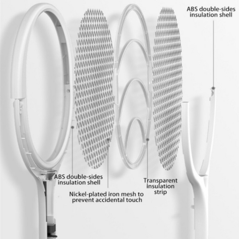 5v1 3500V lampa na zabíjanie komárov multifunkčná uhlová nastaviteľná elektrická lampa na zabíjanie komárov USB nabíjateľná inteligentná plácačka na komáre