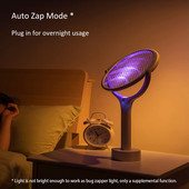 5 u 1 električna mlaznica za komarce Lampa za ubijanje komaraca 3500v Sb punjiva podesiva kutna električna palica za muhe