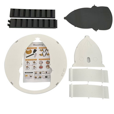 Capcană pentru șoareci Reutilizabilă Smart Flip Capcană detașabilă din plastic Capcană pentru găleți Capcane pentru șobolani Capcană multiplă Resetare automată Capcană cu glisare cu răsturnare Capcană letală umană