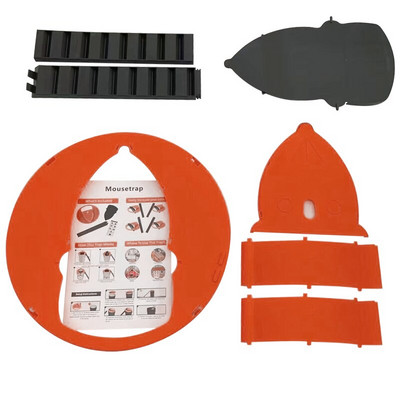 Capcană pentru șoareci Reutilizabilă Smart Flip Capcană detașabilă din plastic Capcană pentru găleți Capcane pentru șobolani Capcană multiplă Resetare automată Capcană cu glisare cu răsturnare Capcană letală umană