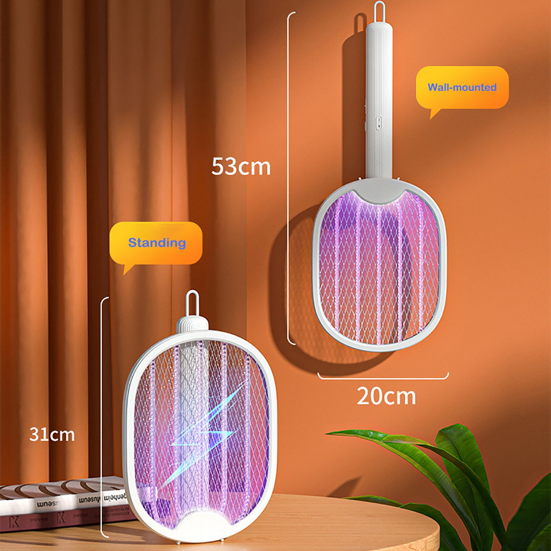 Muholovka Električni Zapper Fold Led svjetlo ubija komarce Led ultraljubičasto svjetlo 3000v Proizvodi za kontrolu štetočina Vrtni pribor Kućni
