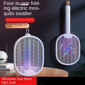2022 NOVÝ 2v1 inteligentný domáci zabijak komárov, skladací elektrický zabijak komárov, lampa na zabíjanie komárov s USB nabíjaním, pasca na hmyz