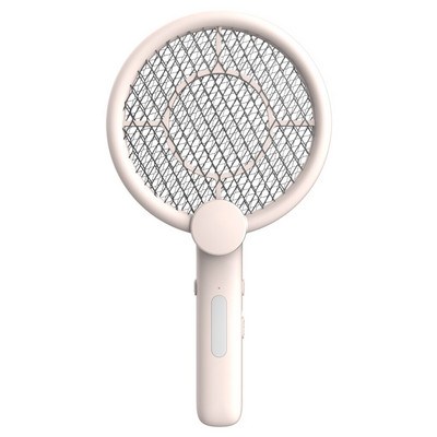 3 σε 1 Κουνουπιοκτόνος Επαναφορτιζόμενη Ρακέτα Αναδιπλούμενη με Ηλεκτρικό Σοκ Ζάπερ Κουνουπιών με υπεριώδες φως Ηλεκτρικό ιπτάμενο ζωύφιο