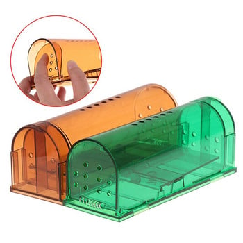 Rodent Catcher Automatic Lock Smart Live Mouse Trap No killing Pet Control Κλουβί Ποντίκια επαναχρησιμοποιήσιμα