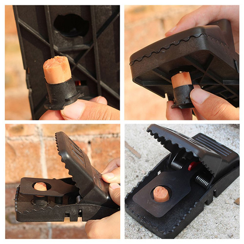 Nová plastová návnada na hlodavce, pasca na potkany, pasca na myši, chytač potkanov a škodcov