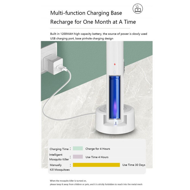 Električni ubojica komaraca Električni razbijač komaraca 2 u 1 Ljetna muholovka Zamka Lampa Ubojica muha Insekata Kontrola štetočina Ručni