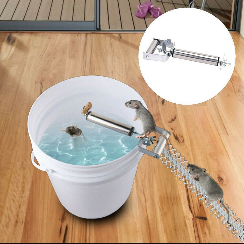 Buitinių žiurkių gaudymas Kūrybinis daugiafunkcis pelių gaudyklė, pelė kibiras, gaudyklė žiurkės gaudyklė.