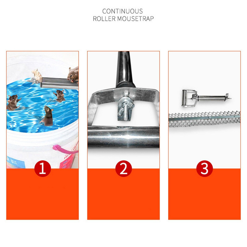 Buitinių žiurkių gaudymas Kūrybinis daugiafunkcis pelių gaudyklė, pelė kibiras, gaudyklė žiurkės gaudyklė.