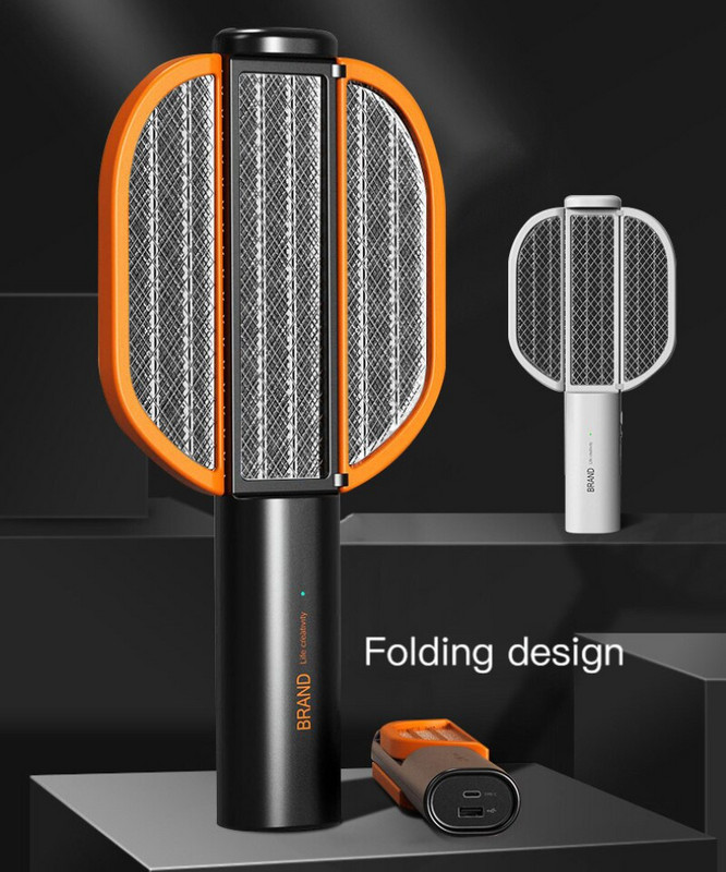 Električna lopatica za ubijanje komaraca Električni udar UV svjetiljka Lampa za komarce Reket za komarce USB punjenje Ljetna lopatica za muhe